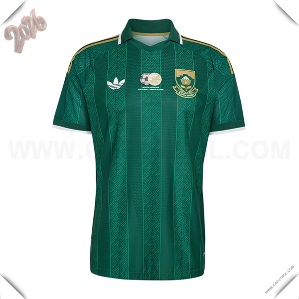 Nuevo Camiseta Equipo de Sudafrica Segunda Copa Mundial 2026