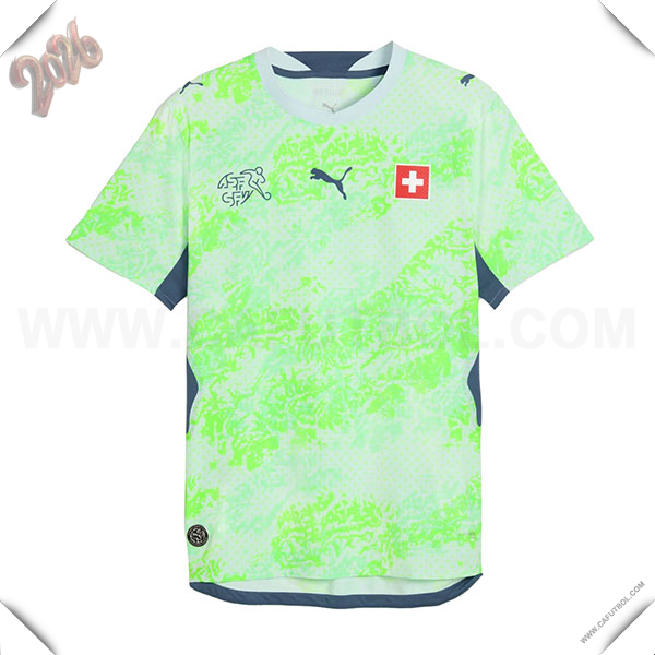 Nuevo Camiseta Equipo de Suiza Segunda Copa Mundial 2026