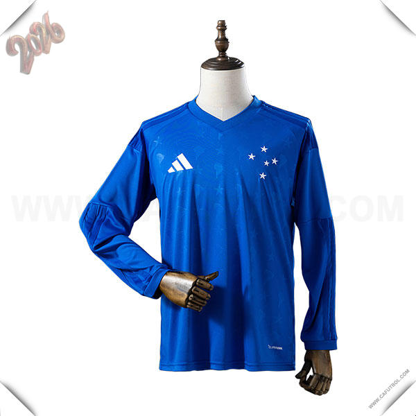 Primera Camiseta de Cruzeiro Mangas Largas 2026/2027
