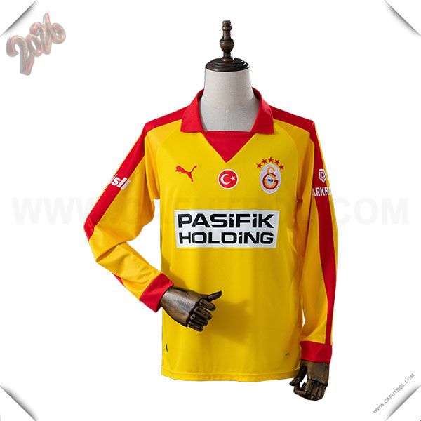 Camiseta de Galatasaray Mangas Largas Edicion Especial 2026/2027 AMARILLO