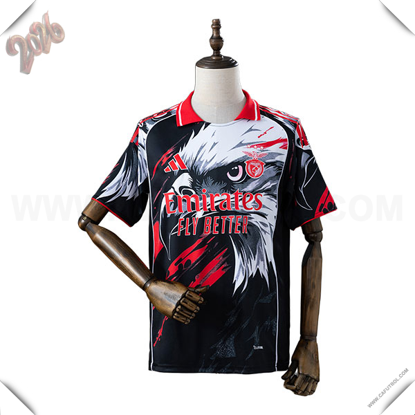 Camiseta de Benfica Edicion Especial 2026/2027 Negro/Blanco