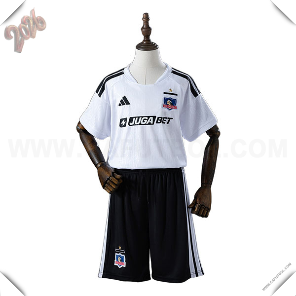 Primera Camiseta Futbol Colo-Colo Ninos 2026/2027