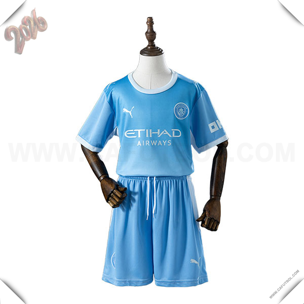 Primera Camiseta Futbol Manchester City Ninos 2026/2027