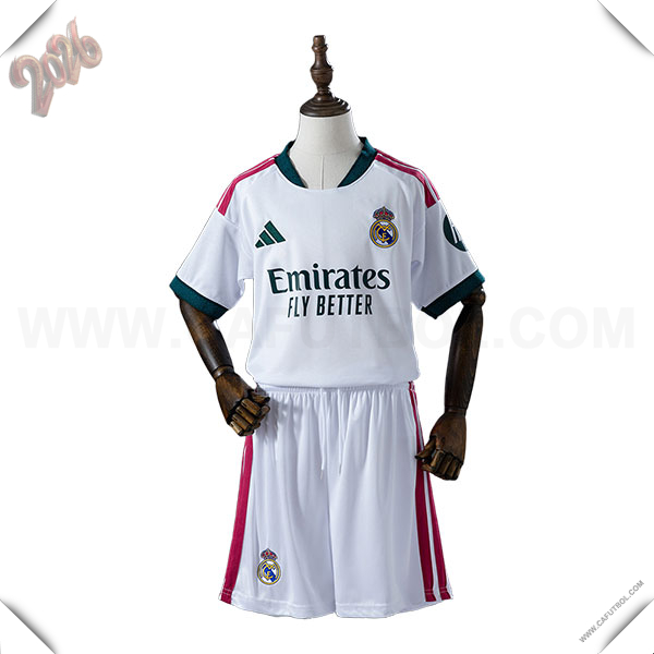 Primera Camiseta Futbol Real Madrid Ninos 2026/2027