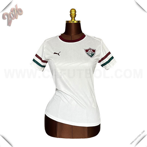 Segunda Camiseta Futbol Fluminense Mujer 2026/2027