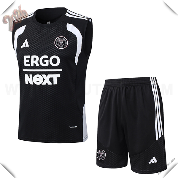 Camiseta Entrenamiento sin mangas Inter Miami CF Negro/Blanco 2026/2027