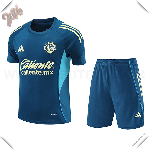 Training T-Shirt Club America Azul/Amarillo 2026/2027