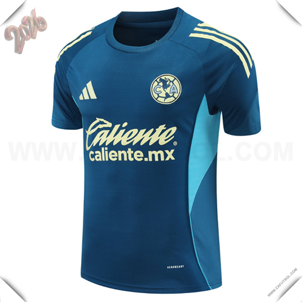 Training T-Shirt Club America Azul/Amarillo 2026/2027