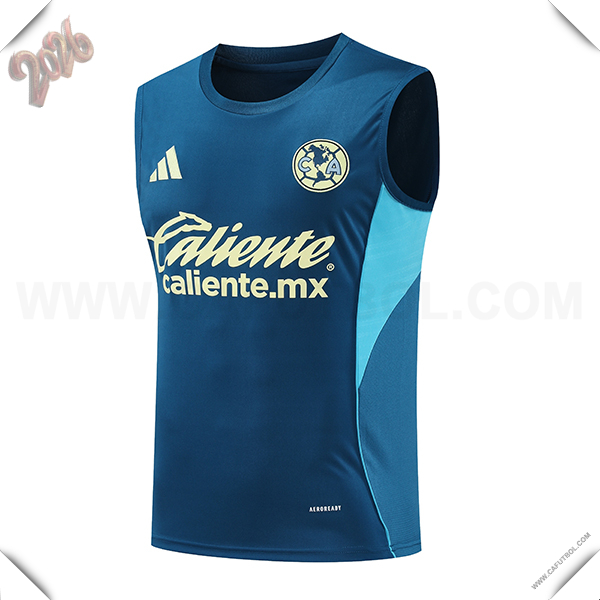 Chalecos De Futbol Club America Azul/Amarillo 2026/2027