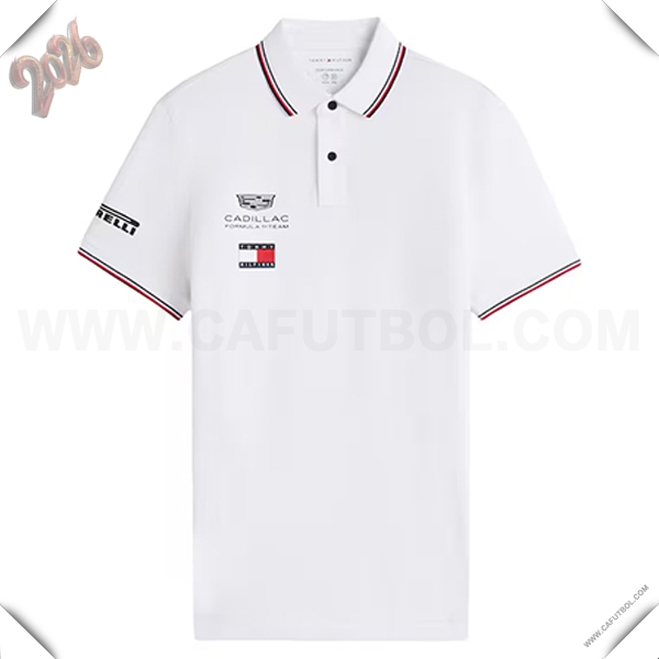 Polo F1 Cadillac Team Blanco 2026