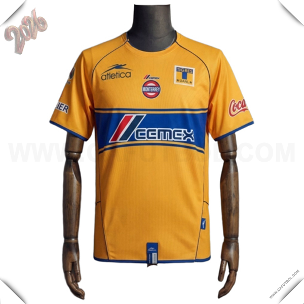 Primera Camiseta de Tigres UANL Retro 2005/2006