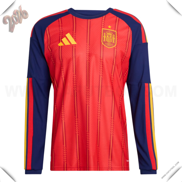 Nuevo Camiseta Equipo de España Primera Mangas Largas 2026/2027