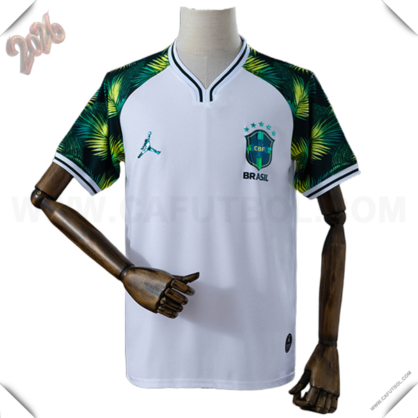 Camiseta Equipo de Brasil Edicion Especial 2026/2027 Blanco/Verde