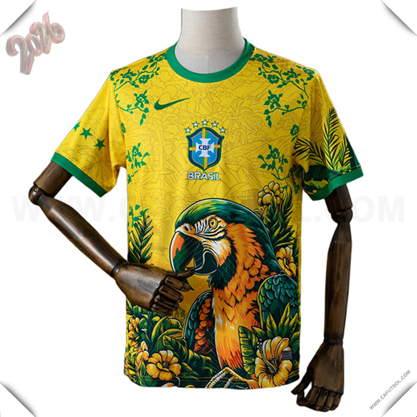Camiseta Equipo de Brasil Edicion Especial 2026/2027 AMARILLO