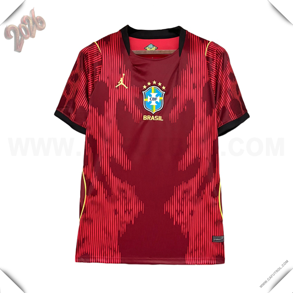 Camiseta Equipo de Brasil Edicion Especial 2026/2027 Rojo