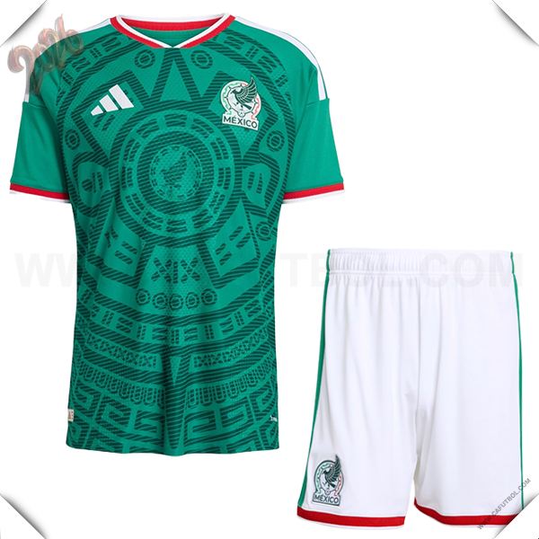 Primera Camiseta Futbol Mexico + Pantalones 2026/2027