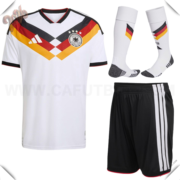 Primera Camiseta Futbol Alemania (Pantalones + Calcetines) 2026/2027