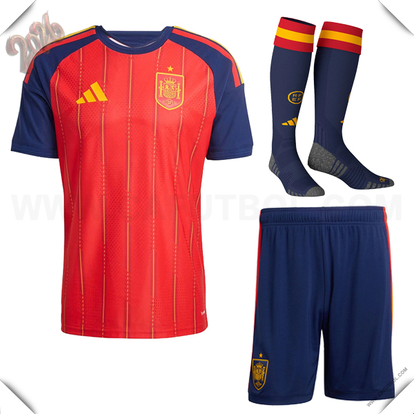 Primera Camiseta Futbol España (Pantalones + Calcetines) 2026/2027