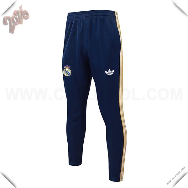 Pantalones Entrenamiento Real Madrid Azul/Amarillo 2026/2027