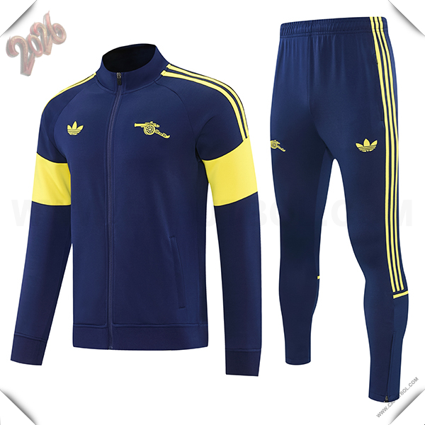 Chandal Chaquetas de Futbol Arsenal Violeta/Amarillo 2026/2027