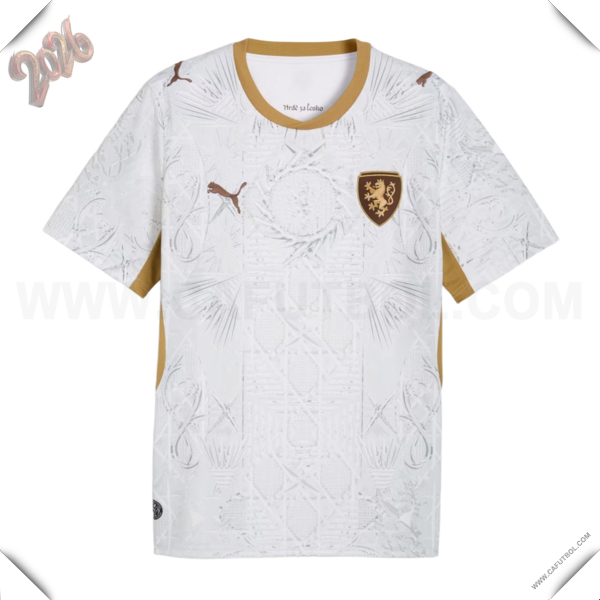 Nuevo Camiseta Equipo de Republique Tcheque Segunda Copa Mundial 2026