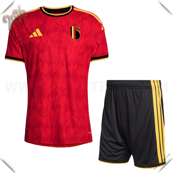 Nuevo Camiseta de Belgica Primera Ninos 2026/2027