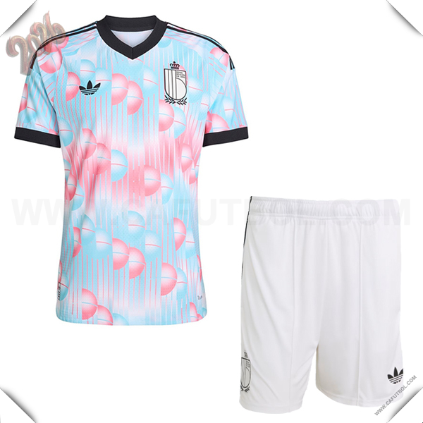 Nuevo Camiseta de Belgica Segunda Ninos 2026/2027