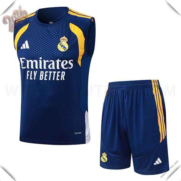 Camiseta Entrenamiento sin mangas Real Madrid azul real 2026/2027