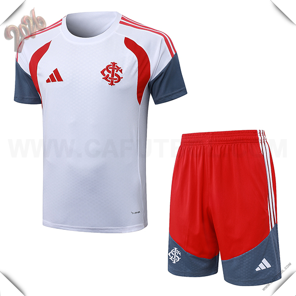 Training T-Shirt Internacional Blanco/Rojo/Gris 2026/2027
