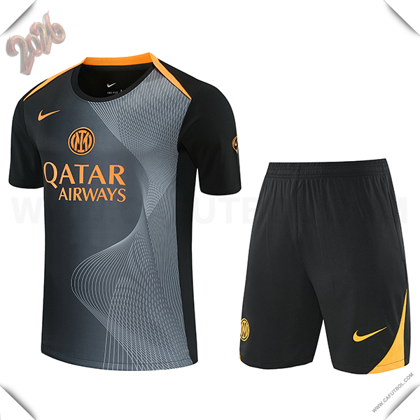 Training T-Shirt Inter Milan Negro/Naranja 2026/2027