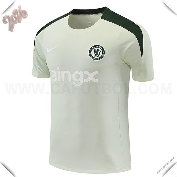 Training T-Shirt FC Chelsea Beige/Verde 2026/2027