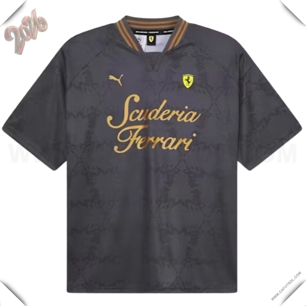 Camiseta de manga corta Scuderia Ferrari Team Gris 2026