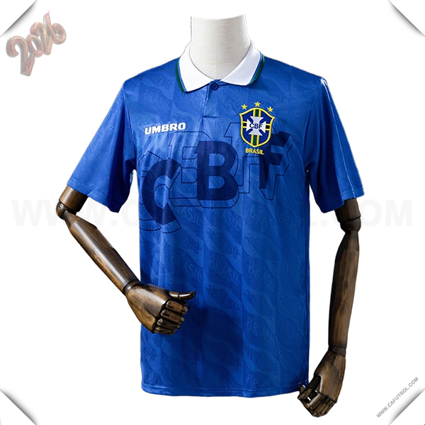 Segunda Camiseta de Brasil Retro 1991/1993