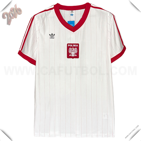 Primera Camiseta de Polonia Retro 1982