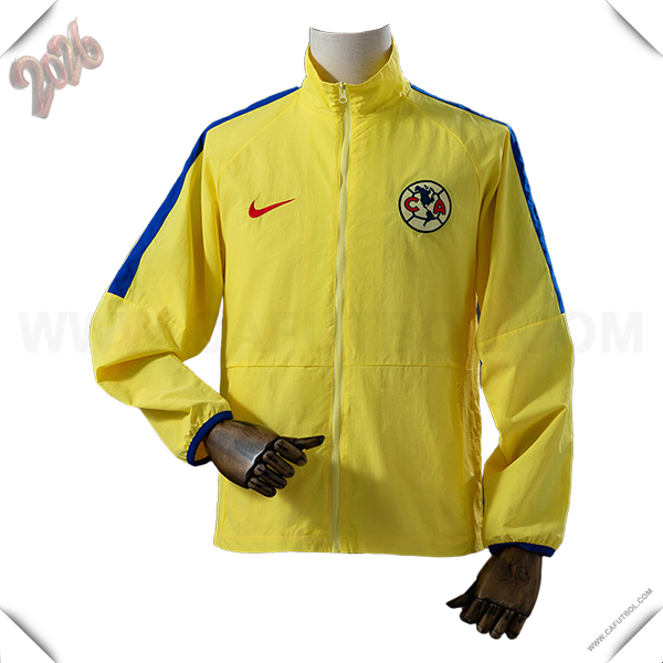 Rompevientos Club America Amarillo/Azul 2025/2026