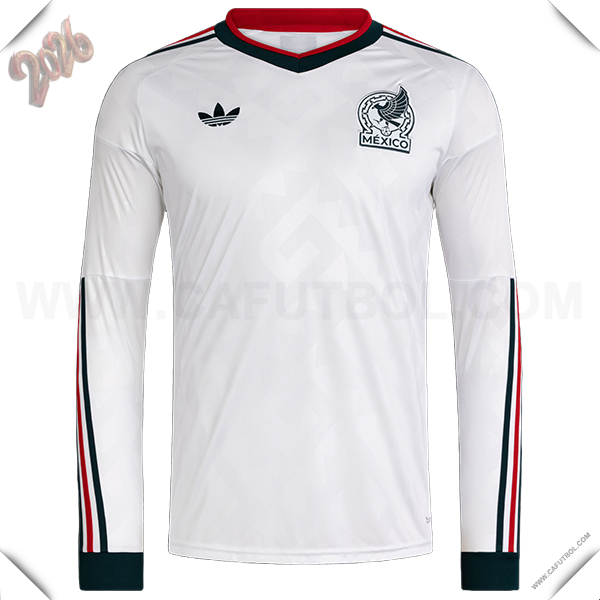 Nuevo Camiseta Equipo de Mexico Segunda Mangas Largas 2026/2027