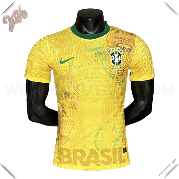 Camiseta Equipo de Brasil Edicion Especial 2026/2027 AMARILLO