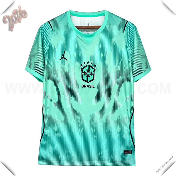 Camiseta Equipo de Portero Brasil 2026/2027 Verde