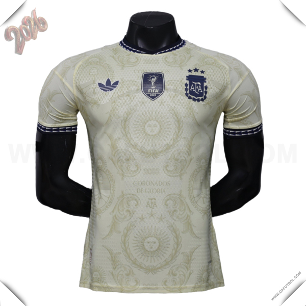 Camiseta Equipo de Argentina Edicion Especial 2026/2027 AMARILLO