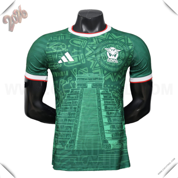 Camiseta Equipo de Mexico Edicion Especial 2026/2027 Verde
