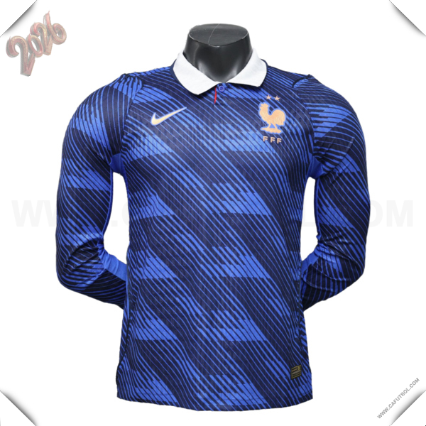 Primera Camiseta Equipo de Francia Mangas Largas 2026/2027