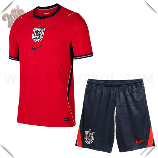 Segunda Camiseta Futbol Inglaterra + Pantalones 2026/2027