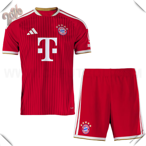 Primera Camiseta Futbol Bayern Munich + Pantalones 2026/2027