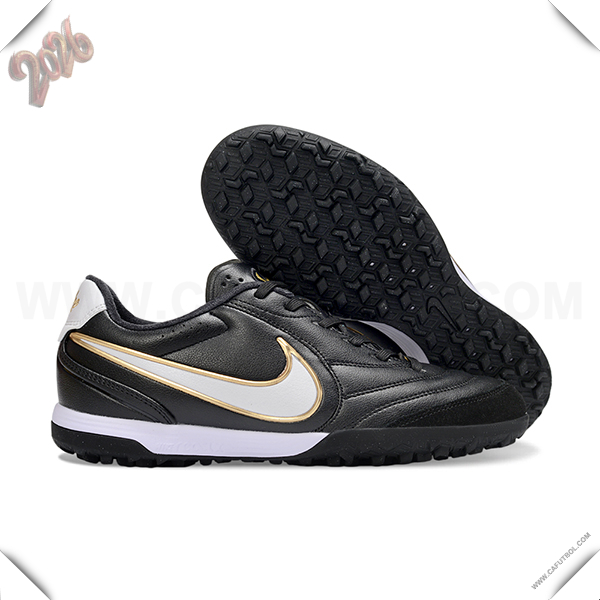 Nike Botas De Fútbol Tiempo Legend XI Elite TF Negro/Blanco