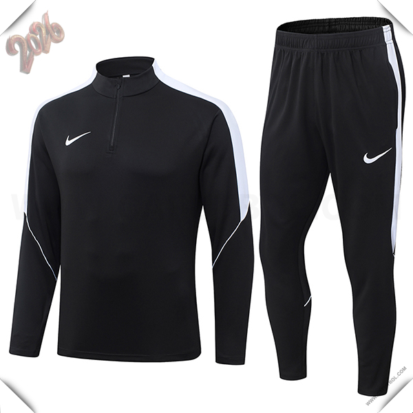 Chandal de Futbol Nike Negro/Blanco 2026/2027