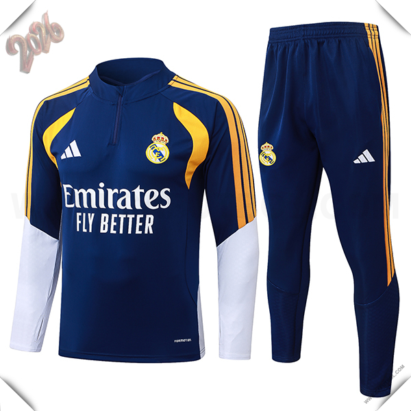 Chandal de Futbol Real Madrid azul real 2026/2027