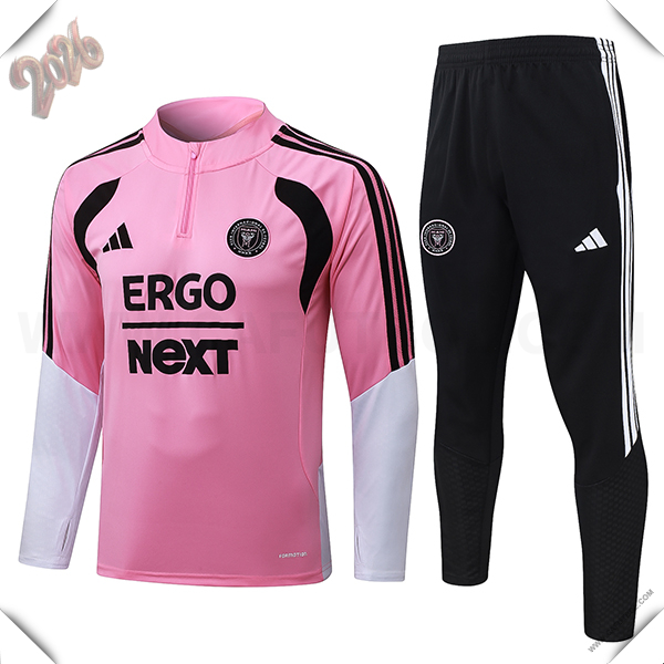 Chandal de Futbol Inter Miami CF Rosa/Negro/Blanco 2026/2027