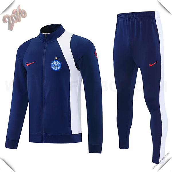 Chandal Chaquetas de Futbol PSG Azul/Blanco 2026/2027