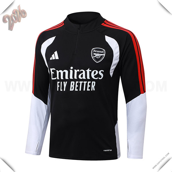 Sudadera De Entrenamiento Arsenal Negro/Rojo/Blanco 2026/2027