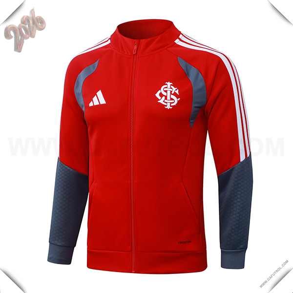 Chaquetas Futbol SC Internacional Rojo/Blanco/Gris 2026/2027